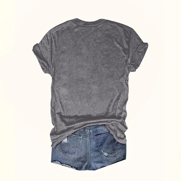 ⁦3-Pack Women's Basic V-Neck Tees Set Summer Soild Color Short Sleeve T-Shirts⁩ - الصورة ⁦5⁩