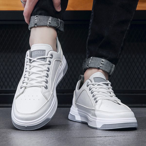 ⁦Men Sneakers Running Shoes Fashion Outdoor Sports Flats Shoes⁩ - الصورة ⁦3⁩