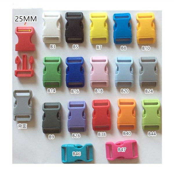 ⁦25mm Color Release Buckle Plastic Accessories⁩ - الصورة ⁦5⁩