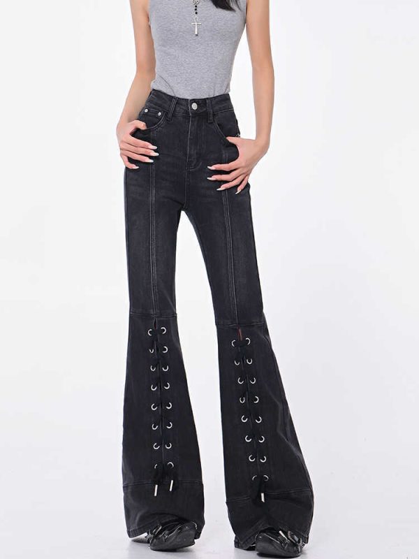 ⁦Women's Skinny Jeans High Waist Casual Pants⁩ - الصورة ⁦3⁩
