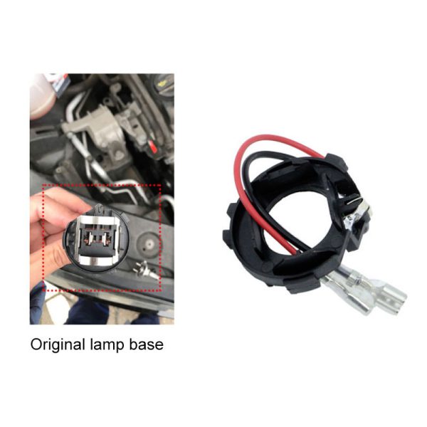⁦Applicable Led Car Lamp Holder Modification Accessories Base H7 With Chip⁩ - الصورة ⁦4⁩