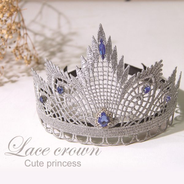 ⁦New European And American Children's Birthday Crown Hair Accessories Holiday Party⁩ - الصورة ⁦5⁩