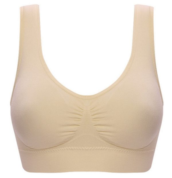 ⁦Women Yoga Tank Tops Sports Bra Workout Fitness Running Crop Top⁩ - الصورة ⁦2⁩