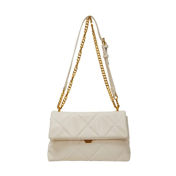 ⁦Women's Fashion Diamond Chain Messenger Bag⁩ - الصورة ⁦6⁩