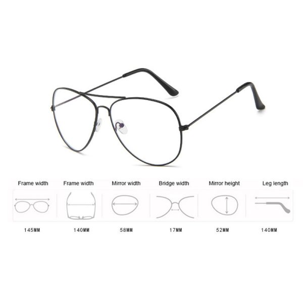 ⁦Anti-blue light glasses optical glasses⁩ - الصورة ⁦2⁩