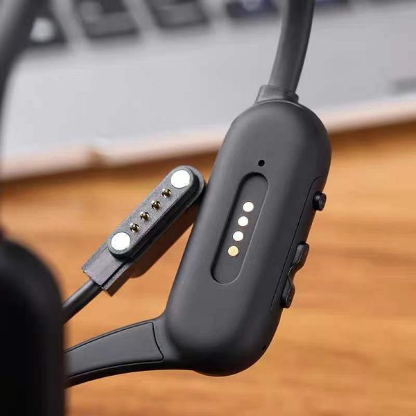 ⁦Bone Conduction Swimming Earphone Magnetic Absorption Data Charging Cable Accessories⁩ - الصورة ⁦2⁩
