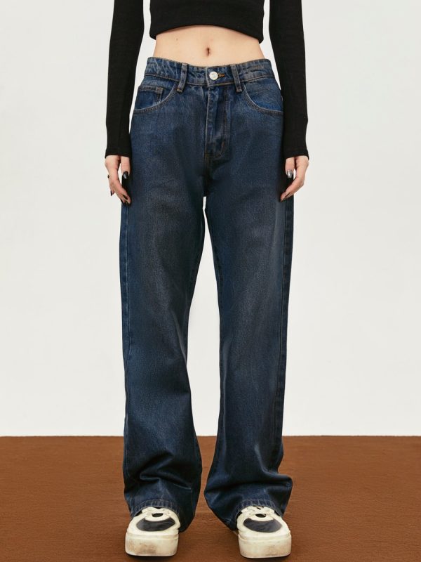 ⁦American Retro Jeans For Men And Women⁩ - الصورة ⁦10⁩