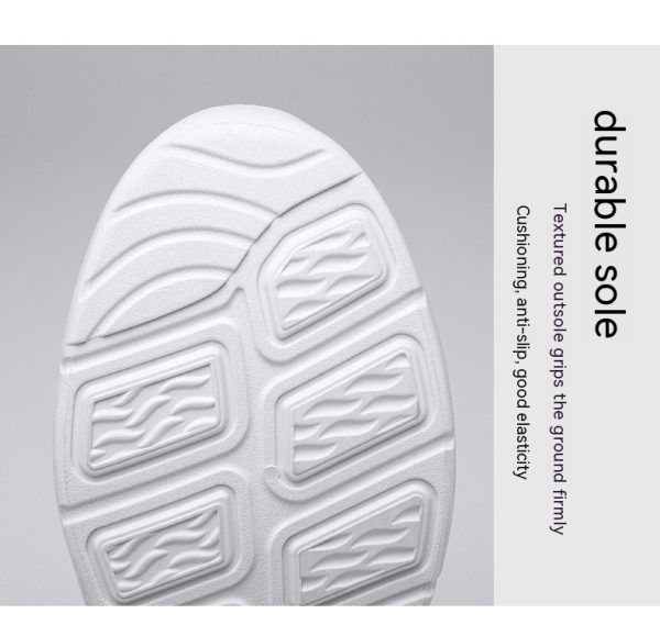 ⁦Men's Shoes Korean Casual Breathable Shoes Running Shoes Trendy Sneakers Men⁩ - الصورة ⁦10⁩