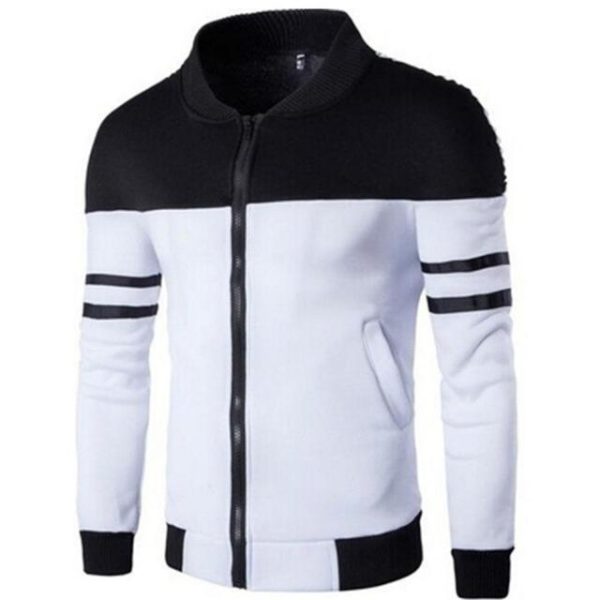 ⁦Casual Zipper Hooded Jackets⁩ - الصورة ⁦6⁩