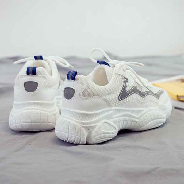 ⁦All-match Casual Running Small White Board Shoes⁩ - الصورة ⁦2⁩