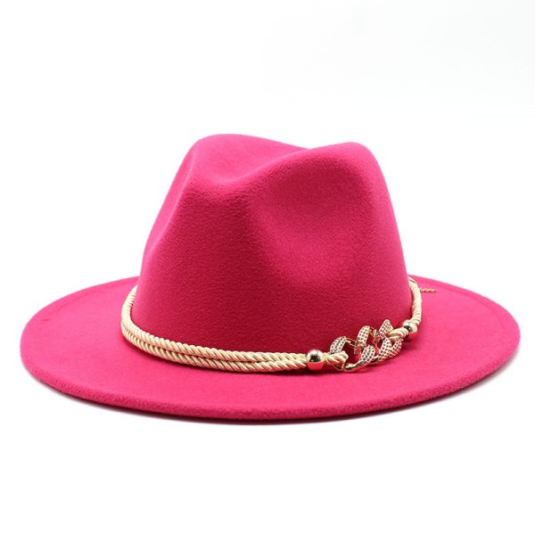 ⁦Women's Fedora Hats British Vintage Accessories⁩ - الصورة ⁦9⁩