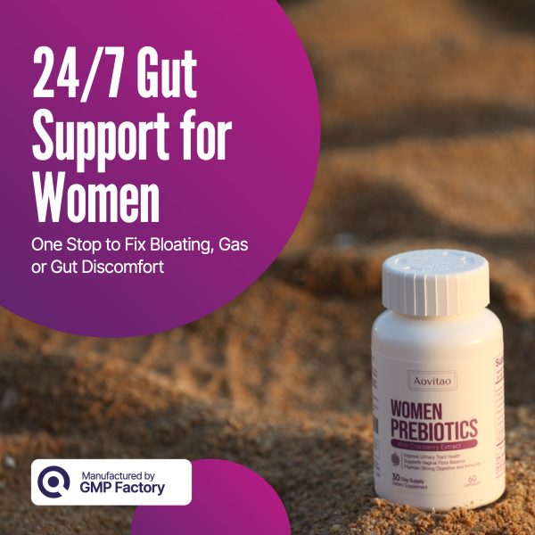⁦Vaginal Probiotics Women Ph Balance Pills Female Gut Health Prebiotics 60 Billion CFU Capsules Digestive Urinary Tract Support⁩ - الصورة ⁦2⁩