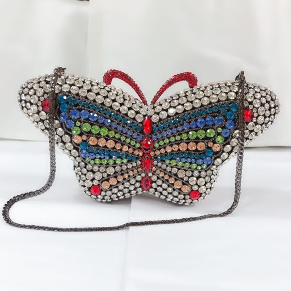 ⁦Women's Fashion Butterfly Shape Dinner Bag⁩ - الصورة ⁦2⁩