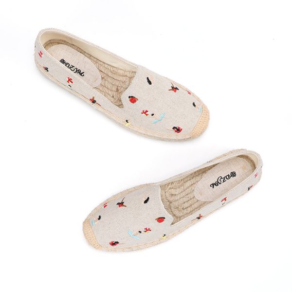 ⁦Summer graffiti canvas shoes⁩ - الصورة ⁦3⁩