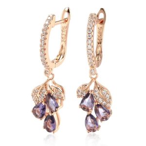 Rose Gold Fashion Trending Popular Daily Wear Women's Earrings Accessories