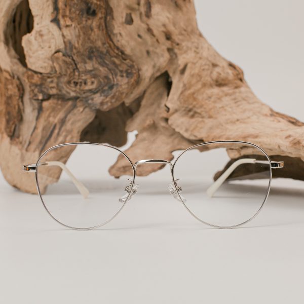 ⁦Women's Retro Round Frame Myopia Glasses Frame⁩ - الصورة ⁦4⁩