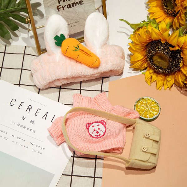 ⁦Clothes Hat Set Accessories Little Yellow Duck Doll Accessories⁩ - الصورة ⁦7⁩