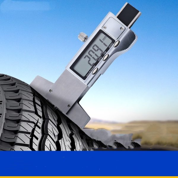 ⁦Electronic Digital Display Tire Pattern Depth Caliper⁩ - الصورة ⁦3⁩