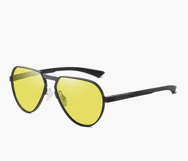 ⁦All-aluminum-magnesium Alloy Glasses Polarized Large Frame Glasses⁩ - الصورة ⁦9⁩