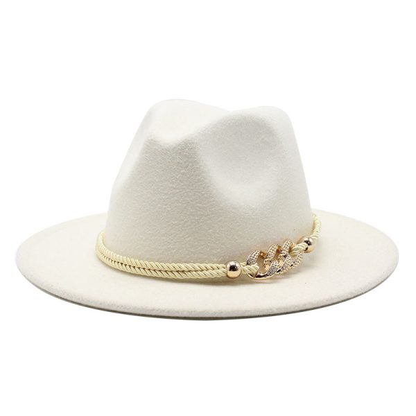 ⁦Women's Fedora Hats British Vintage Accessories⁩ - الصورة ⁦6⁩