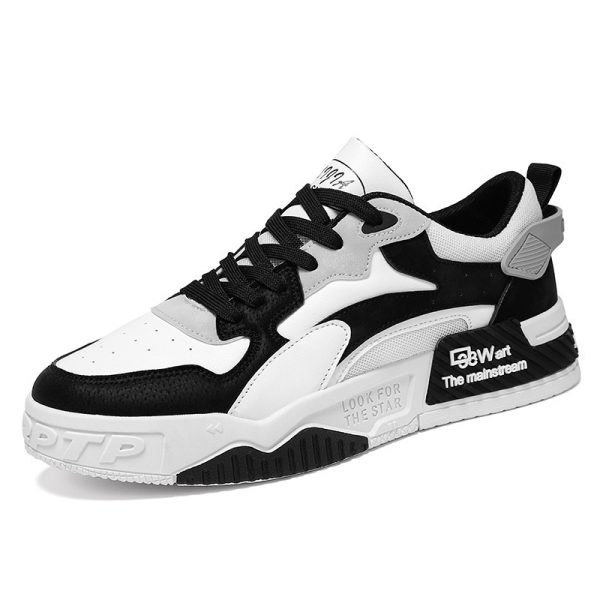 ⁦New Breathable White Shoes For Men⁩ - الصورة ⁦5⁩