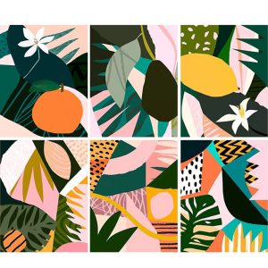 Plants Painting By Numbers Home Decor Picture Paint Number