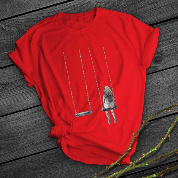 ⁦Short Sleeved T-shirts For Both Men And Women⁩ - الصورة ⁦2⁩