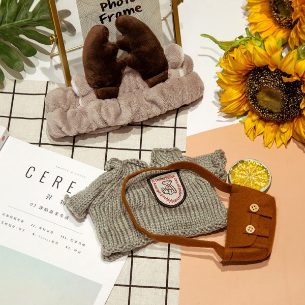 ⁦Clothes Hat Set Accessories Little Yellow Duck Doll Accessories⁩ - الصورة ⁦8⁩