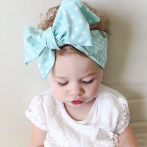 ⁦Hair tie baby lace bow hair accessories⁩ - الصورة ⁦2⁩