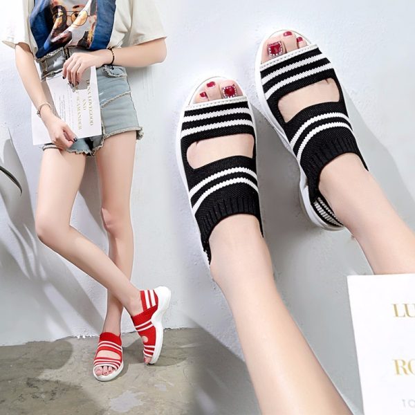 Women's casual bottomed sandals