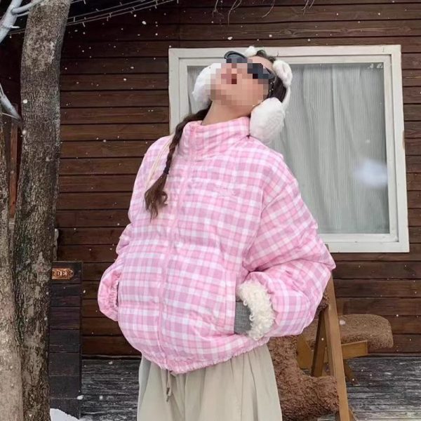 ⁦Winter New Dopamine Short Warm Down Cotton Jacket⁩ - الصورة ⁦2⁩