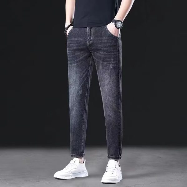 ⁦Summer Thin Stretch Jeans For Men⁩ - الصورة ⁦7⁩