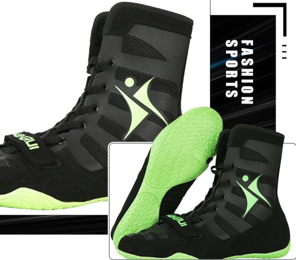 ⁦Boxing Men And Women Wrestling Fighting Shoes⁩ - الصورة ⁦4⁩