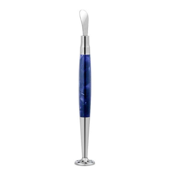 ⁦Concave Spoon Flower Anti-flameout Tobacco Pipe Pressing Bar Rosewood Pipe Accessories⁩ - الصورة ⁦5⁩