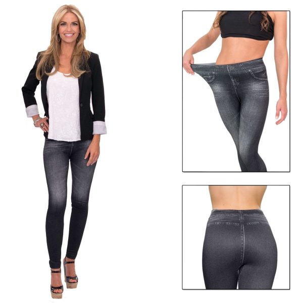 ⁦Slim-Fit Sexy Jeans⁩ - الصورة ⁦2⁩