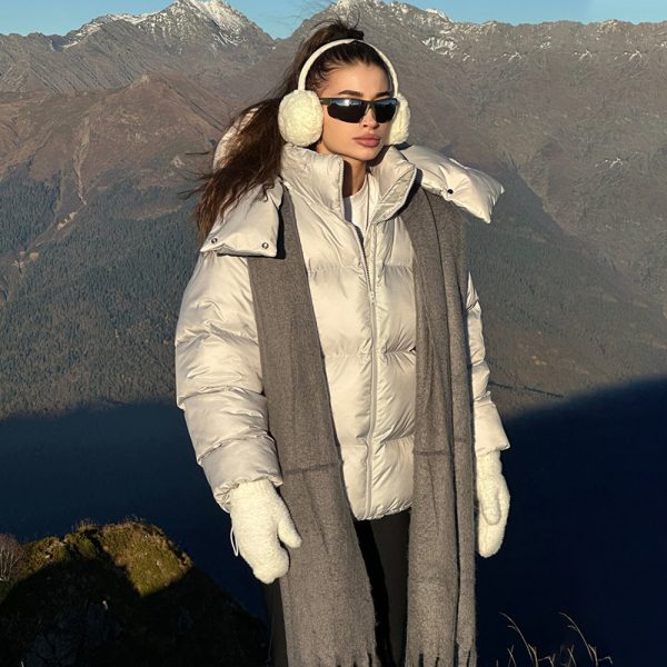 ⁦Women's Bread Coat Warm Loose Padded Coat⁩ - الصورة ⁦2⁩