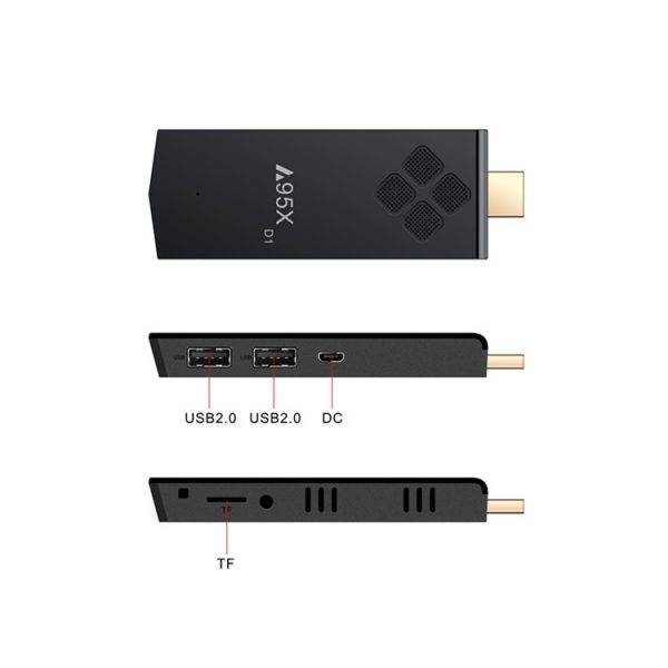⁦Set-Top Box Android8.1 2GB/16GB 4K HD Network Box⁩ - الصورة ⁦2⁩