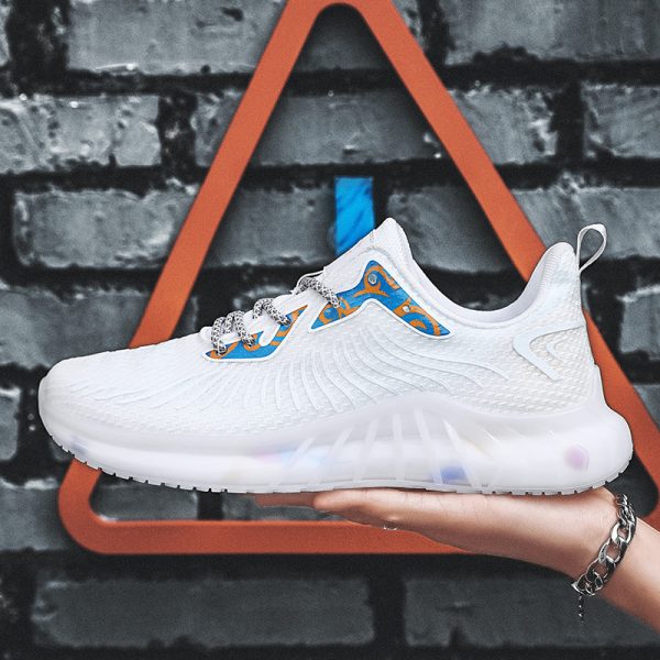 ⁦Men Breathable Casual Fly Woven Shoes⁩ - الصورة ⁦4⁩