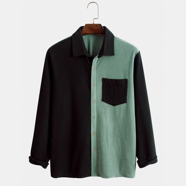 ⁦European And American Casual Men's Shirts⁩ - الصورة ⁦4⁩
