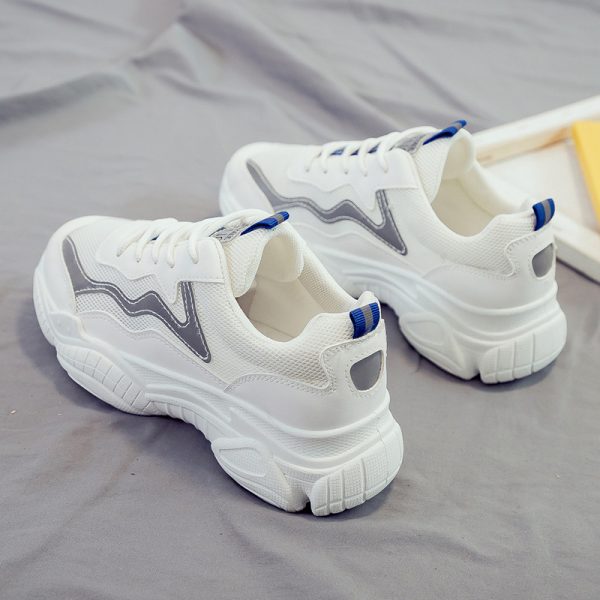 ⁦All-match Casual Running Small White Board Shoes⁩ - الصورة ⁦6⁩