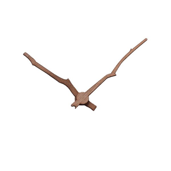 ⁦Walnut Wood Wall Clock Pointer Accessories 1214-inch⁩ - الصورة ⁦3⁩