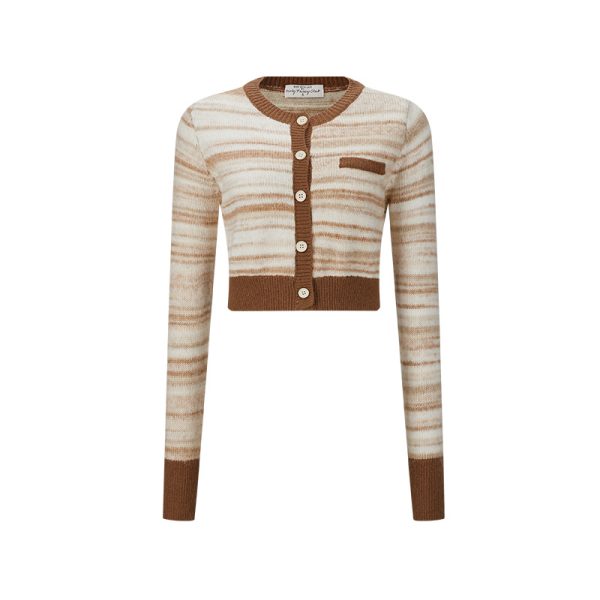 ⁦Winter Pairing With A Complete Set Of Knitted Cardigan Jackets⁩ - الصورة ⁦7⁩