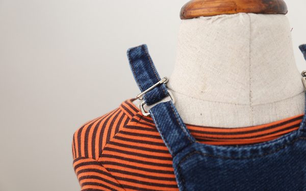 ⁦Jeans Dog Clothes Four-legged Clothes Pet Clothes Teddy Bichon Dog Clothes⁩ - الصورة ⁦4⁩