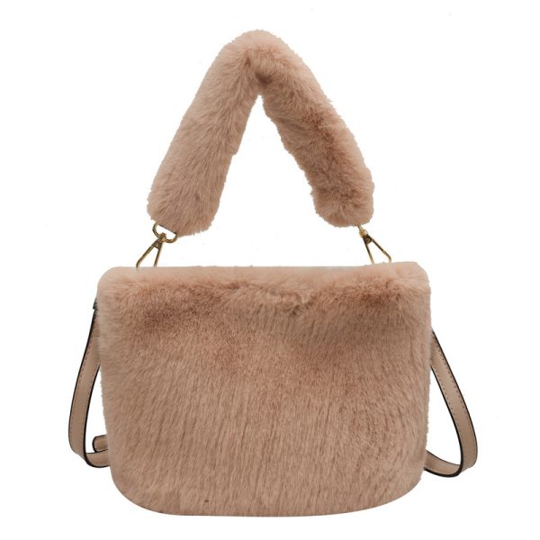 ⁦Women's Fashion Casual Plush Crossbody Bag⁩ - الصورة ⁦2⁩