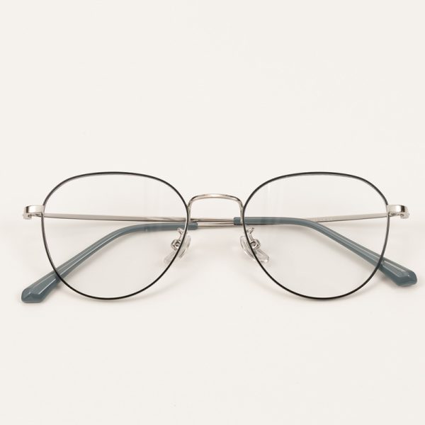 ⁦Women's Retro Round Frame Myopia Glasses Frame⁩ - الصورة ⁦6⁩