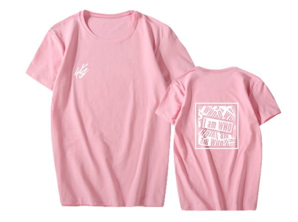 ⁦Straykids combination I am WHO should support clothes men and women with short-sleeved T-shirts⁩ - الصورة ⁦4⁩