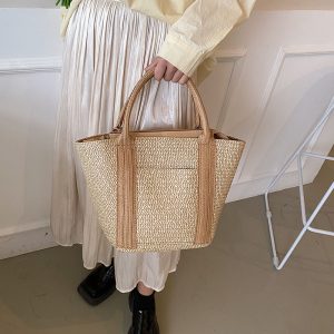 Women's Simple Fashion Versatile Handbag Straw