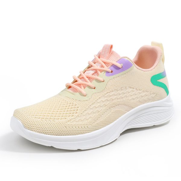⁦Women's Soft-soled Flyknit Sports Casual Shoes⁩ - الصورة ⁦4⁩