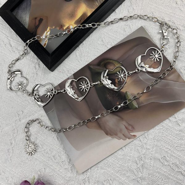 ⁦Love Metal Waist Chain Accessories For Women⁩ - الصورة ⁦5⁩
