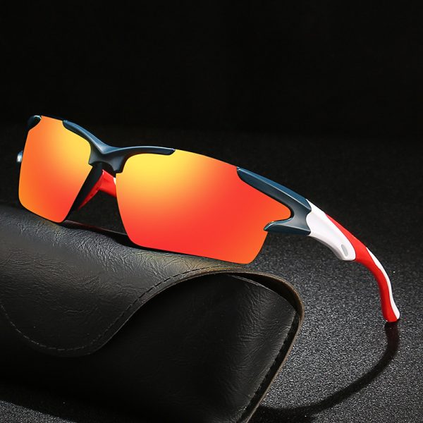 ⁦Colorful Film Driving Fishing Mirror Glasses⁩ - الصورة ⁦8⁩